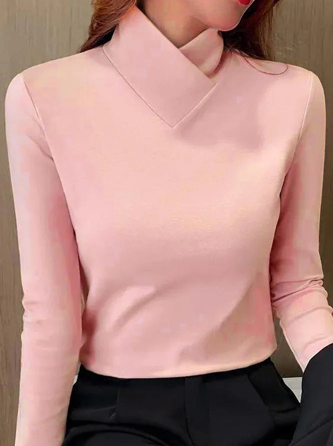 Sofie™ | Stilfuld Højhalset Sweater