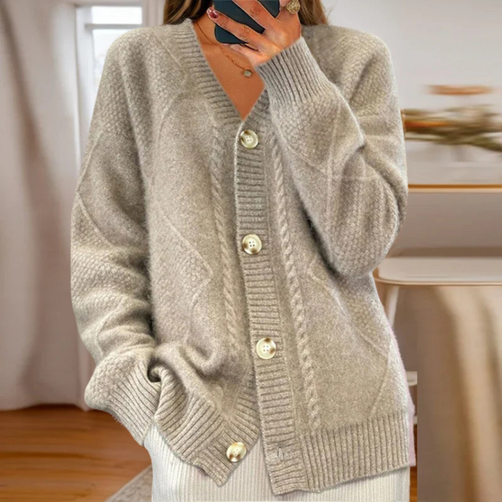 Majken™ | Kabelstrikket Cardigan