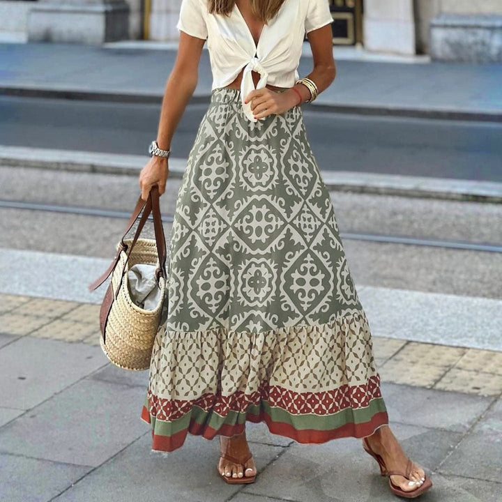 Cassey™ | Boho Stil Nederdel