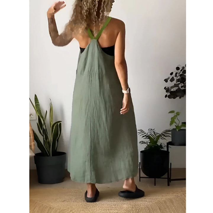 Alba™ | Casual Sommerkjole med Stropper og Lommer