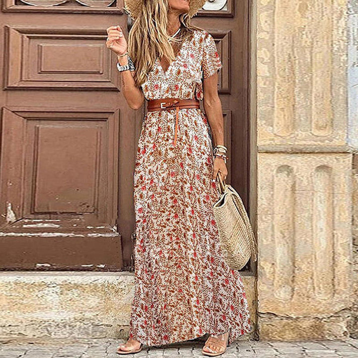 Bindi™ | Boho Maxikjole (Inkl. Gratis Bælte)