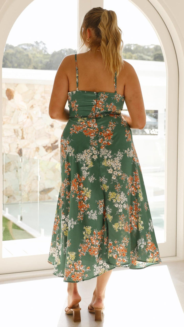 Gry™ | Satin Blomsterkjole