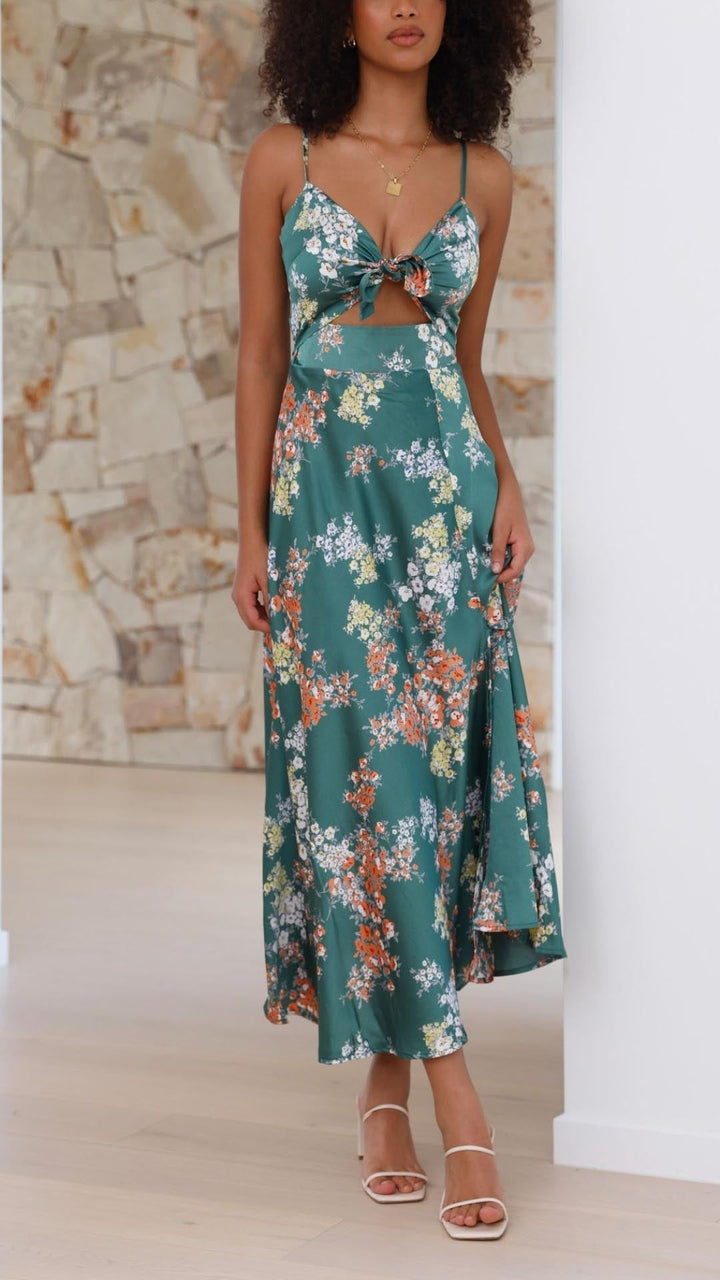 Gry™ | Satin Blomsterkjole