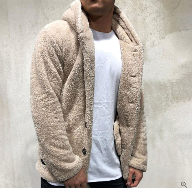Vilhelm | Herre Soft Hoodie med Lommer