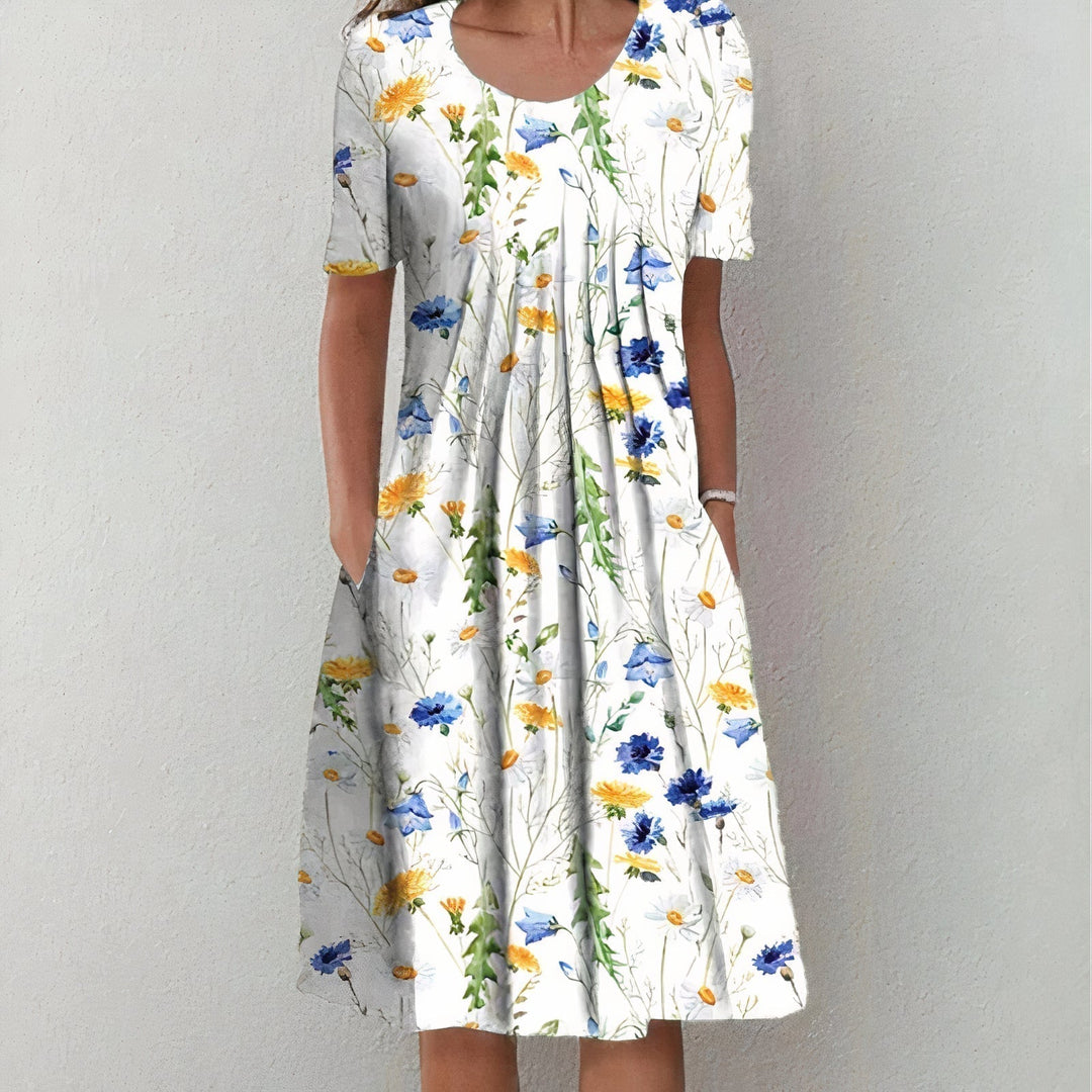 Thyra™ | Feminin Sommerkjole
