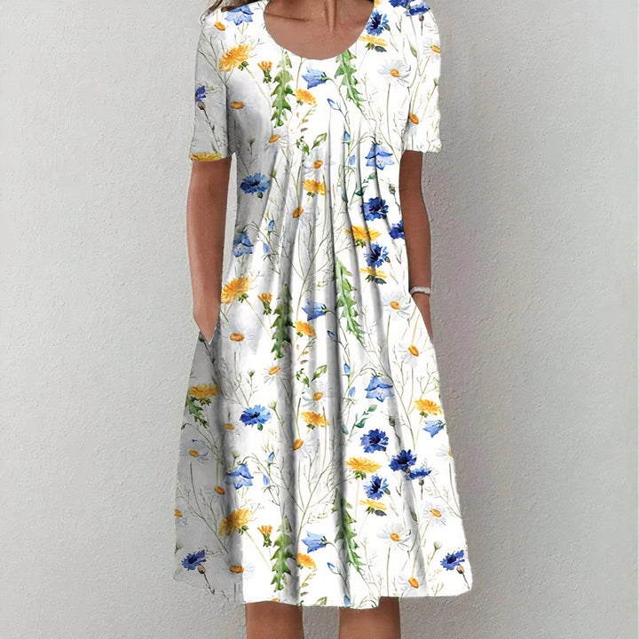 Thyra™ | Feminin Sommerkjole