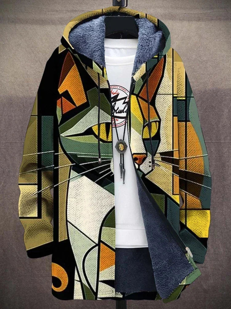 Marie™ | Kunstnerisk Printet Jakke