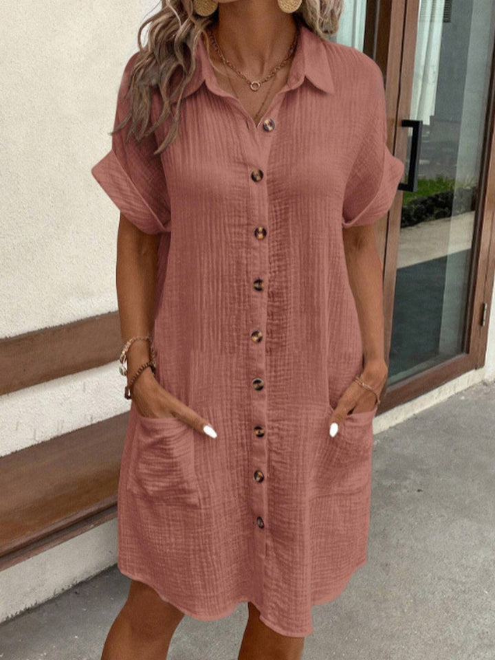 Agnes™ | Stilfuld Polo Kjole