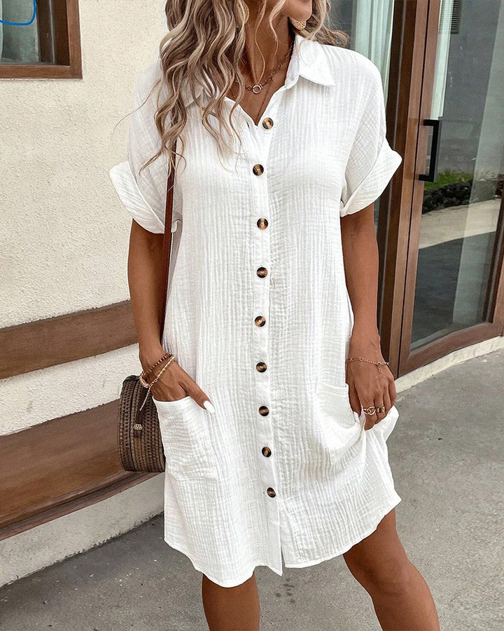 Agnes™ | Stilfuld Polo Kjole