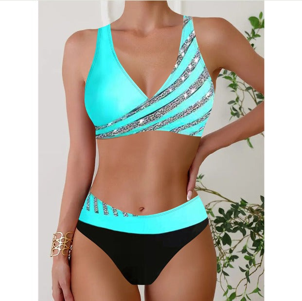 Zuza™ | Halterneck Badedragt Med Print
