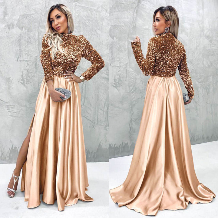 Karen™ | Glitrende Elegant Maxi Kjole