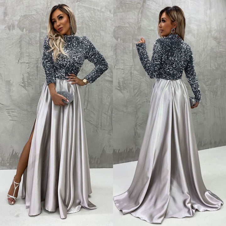 Karen™ | Glitrende Elegant Maxi Kjole