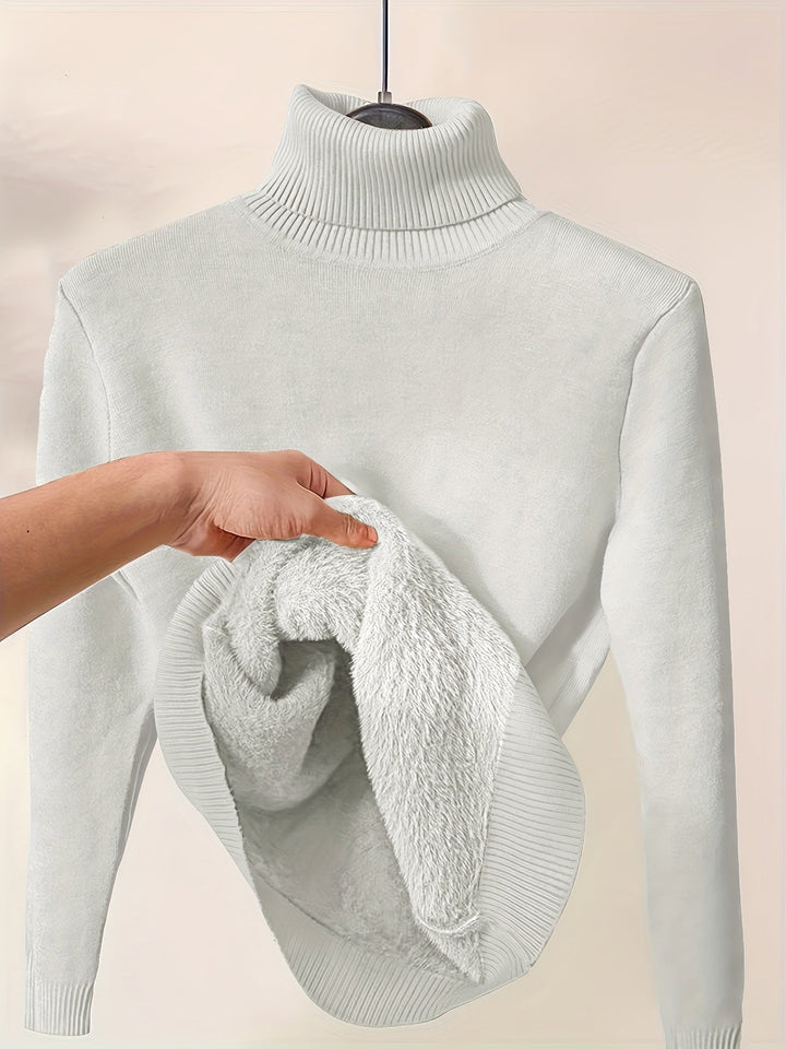 Zoe™ | Blød og Komfortabel Turtleneck Pullover