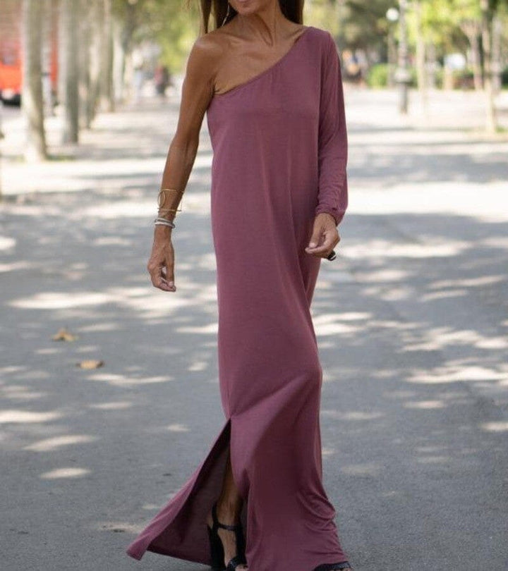 Fiona™ | Elegant Off-shoulder Kjole