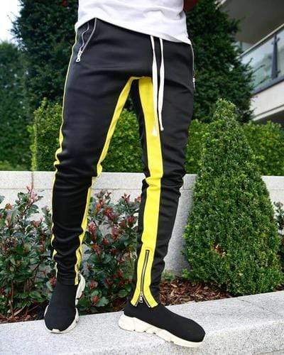 Alexander | Herre Sporty Joggerbukser Med Sidestriber
