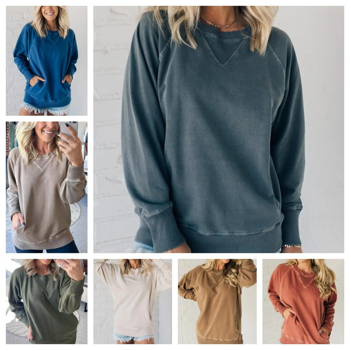 Sofie™ | Elegant Strikket Cardigan med Bløde Lommer til Damer