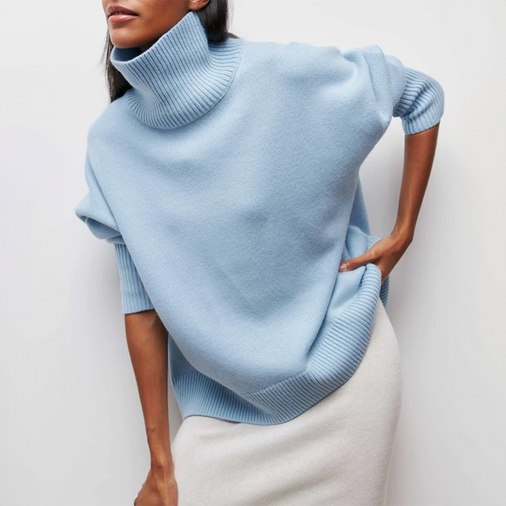 Sofie™ | Elegant Strikket Cardigan med Bløde Lommer