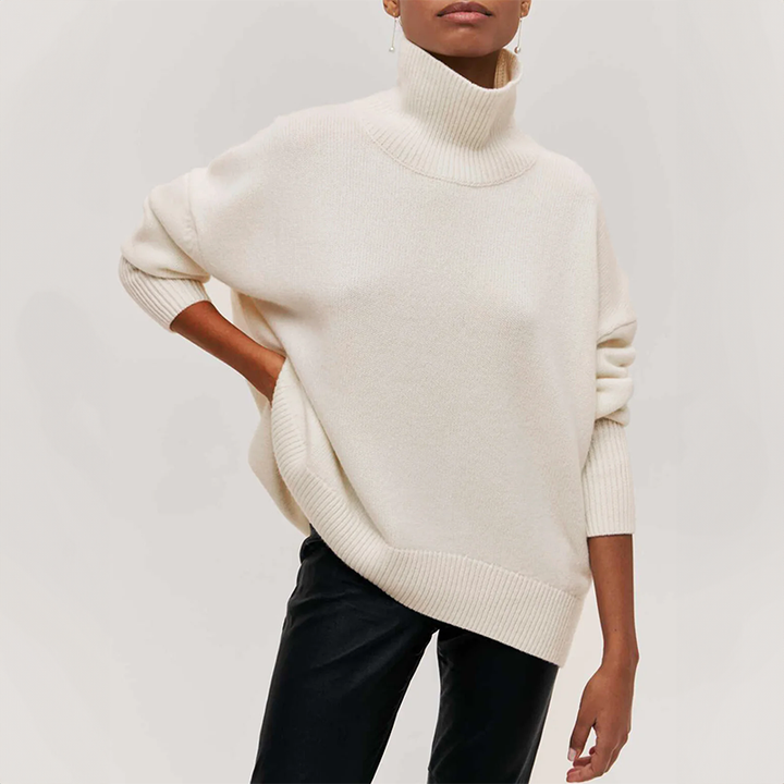 Sofie™ | Elegant Strikket Cardigan med Bløde Lommer
