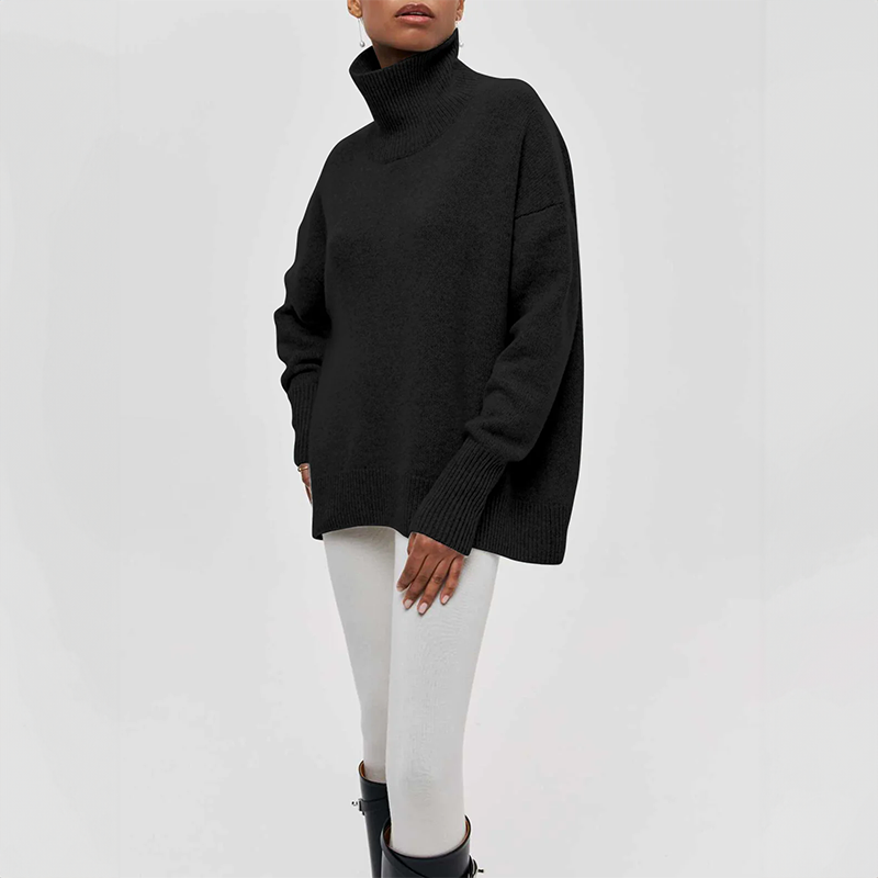 Sofie™ | Elegant Strikket Cardigan med Bløde Lommer