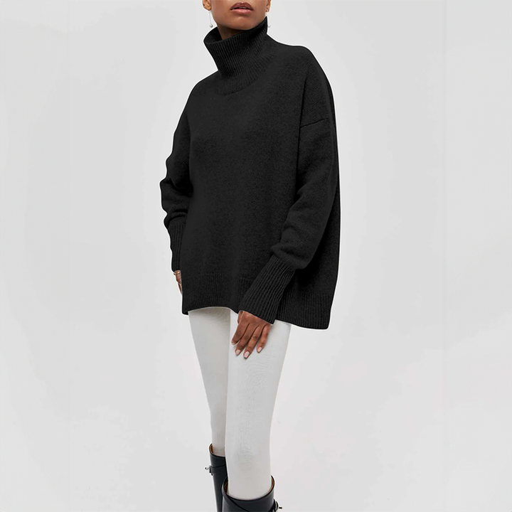 Sofie™ | Elegant Strikket Cardigan med Bløde Lommer