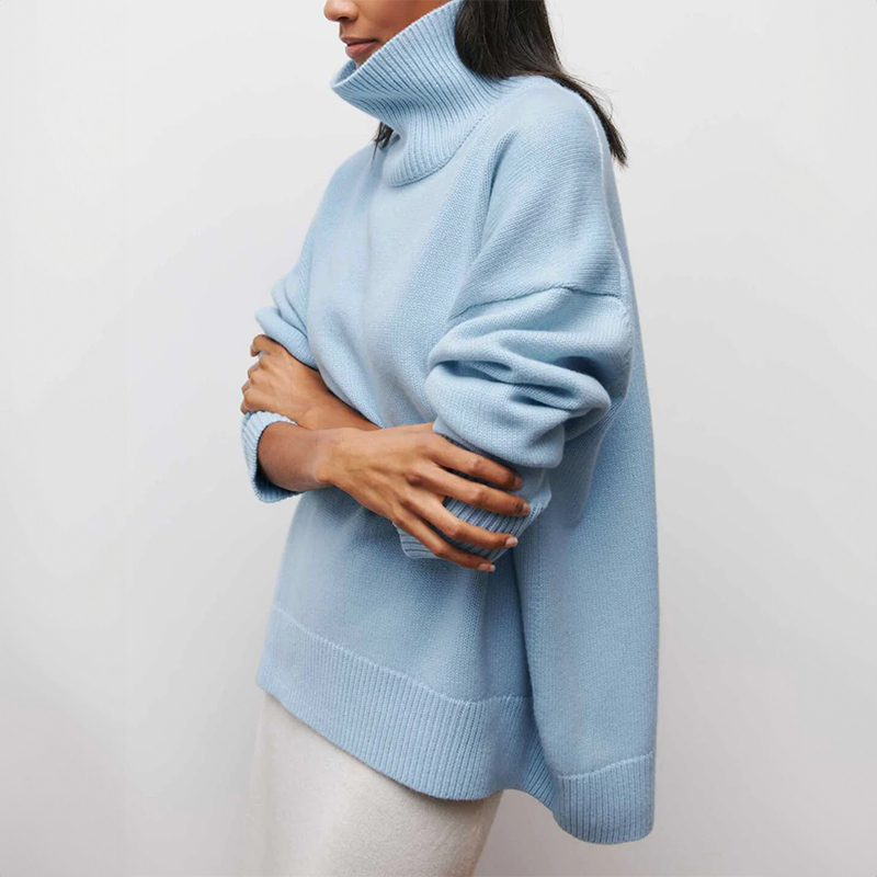 Sofie™ | Elegant Strikket Cardigan med Bløde Lommer