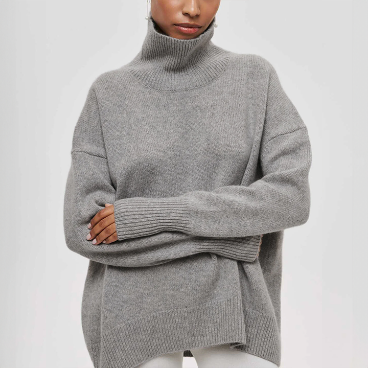Sofie™ | Elegant Strikket Cardigan med Bløde Lommer