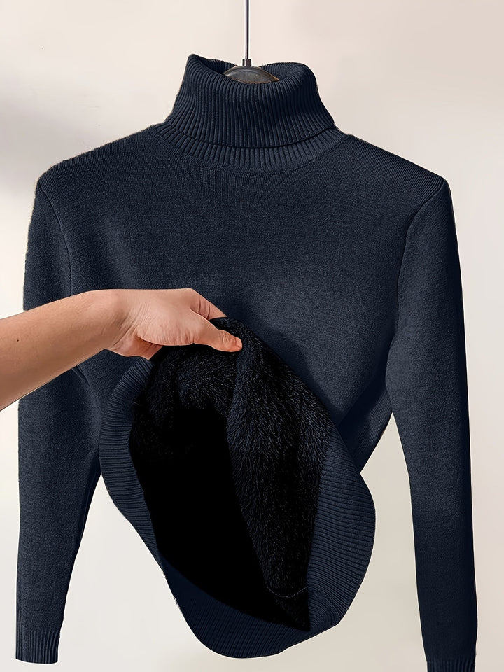 Zoe™ | Blød og Komfortabel Turtleneck Pullover