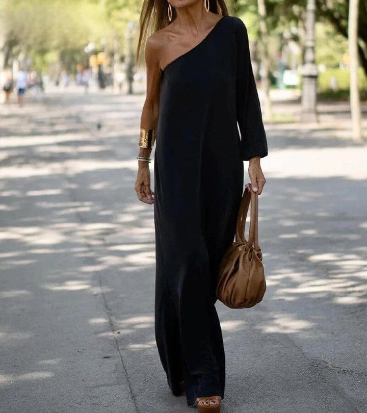 Fiona™ | Elegant Off-shoulder Kjole