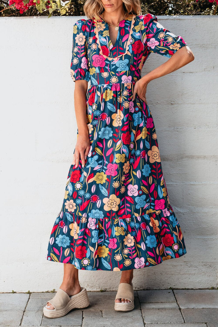 Emma™ | Retro Stil Maxi Kjole