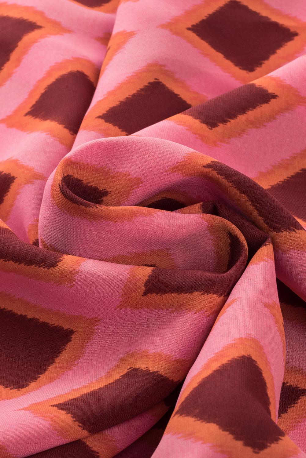 Helle™ | Ærmeløs Maxikjole med Geometrisk Print