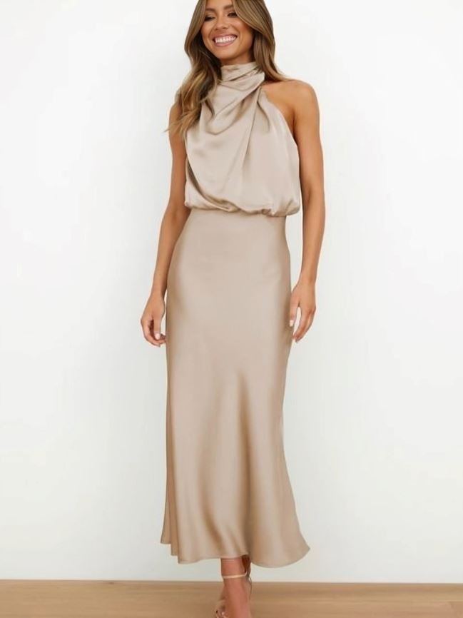Julie™ | Elegant Silkekjole