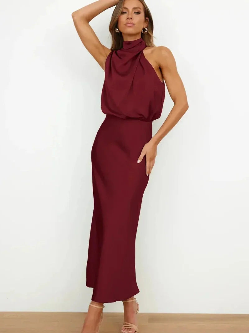 Julie™ | Elegant Silkekjole