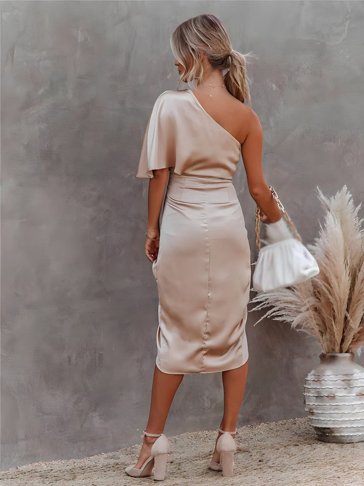 Kyra™ | Elegant Silkekjole med Slids