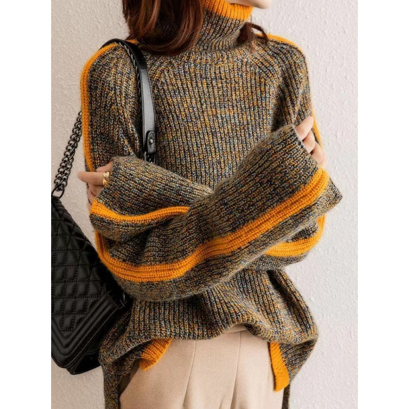 Greta™ | Rullekravesweater