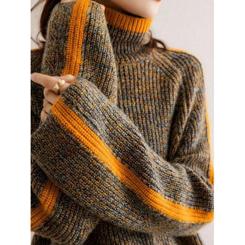 Greta™ | Rullekravesweater