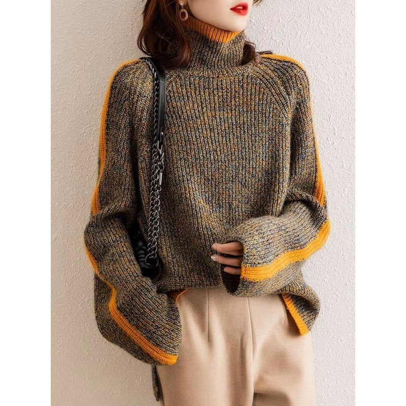 Greta™ | Rullekravesweater