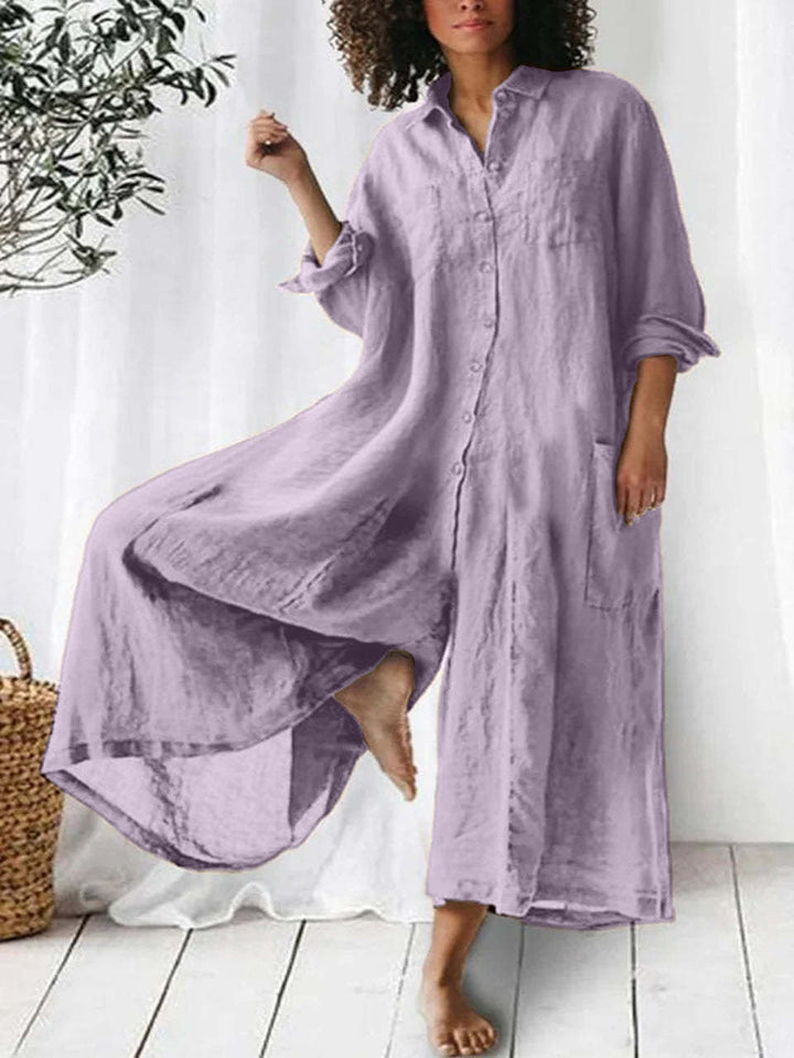 Filippa™ | Serenity Playsuit i Hør