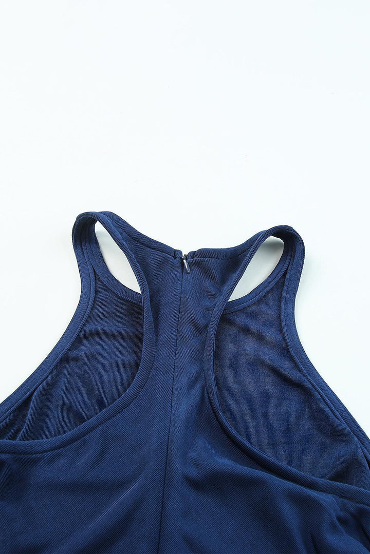 Josefine™ | Racerback Ribbet Midi Kjole
