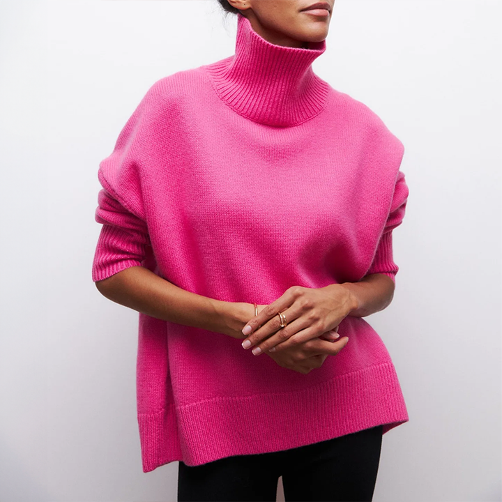Sofie™ | Elegant Strikket Cardigan med Bløde Lommer