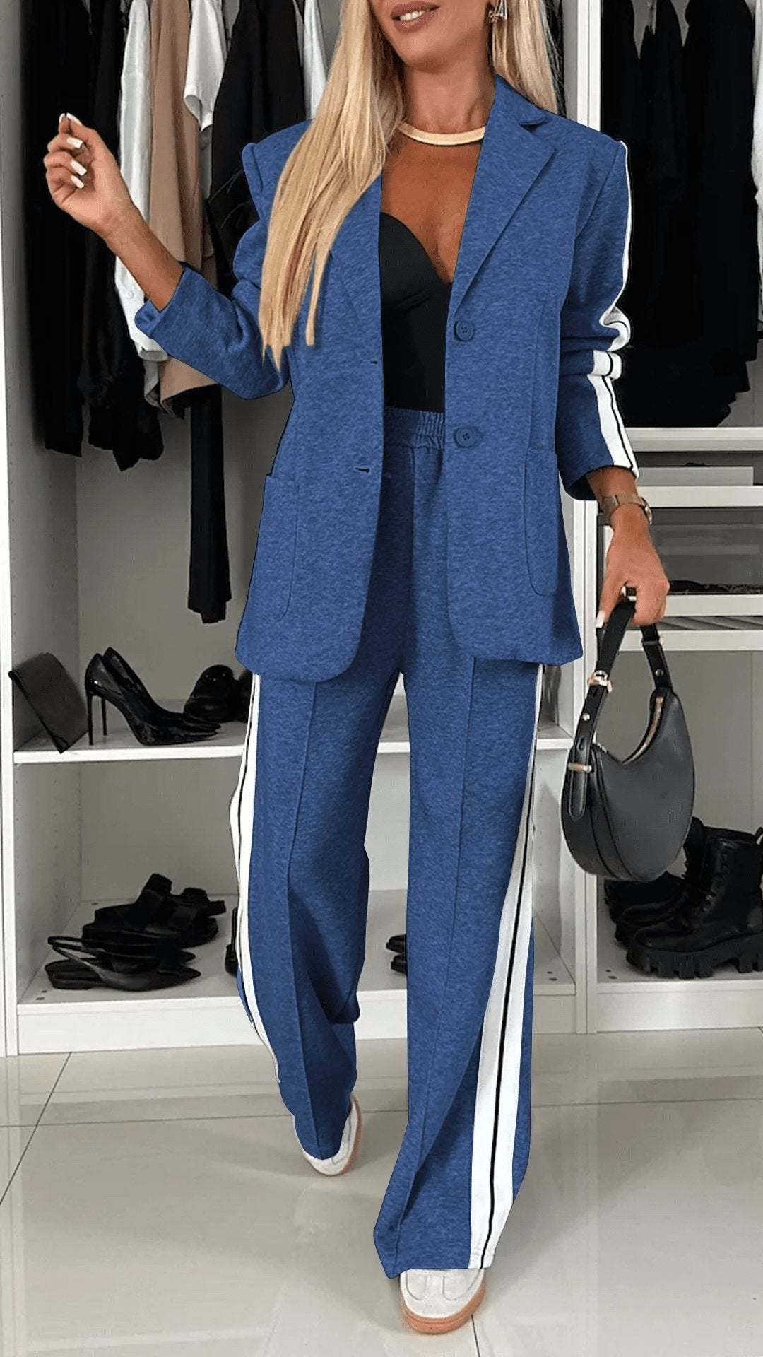 Nina™ | Stilfuld casual tracksuit sæt