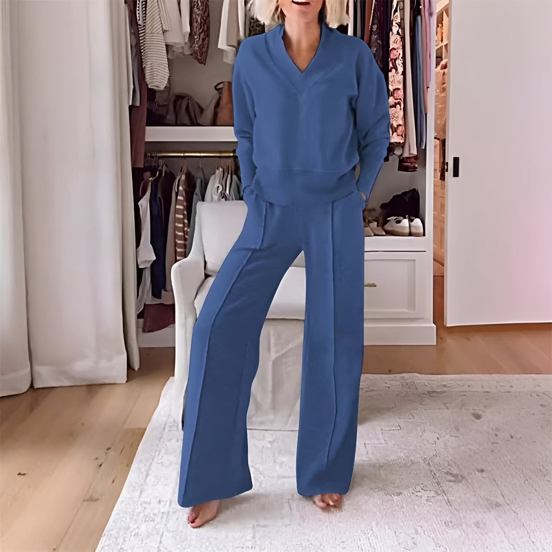 Ellinor™ | Stilfuldt behageligt loungewear sæt