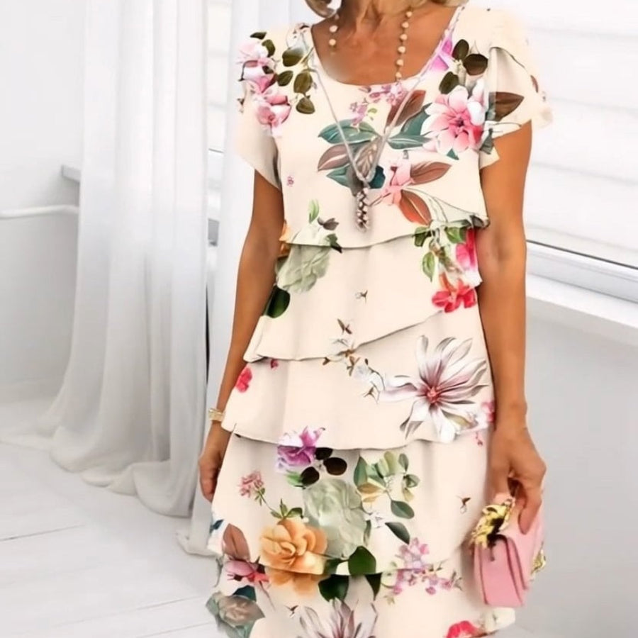 Asta™ | Yndig Blomsterkjole med Elegance