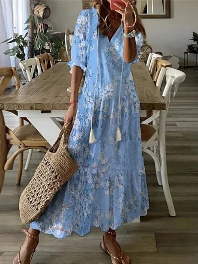 Tayla™ | Sommerkjole med Blomsterprint