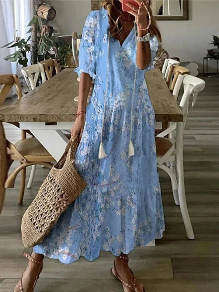 Tayla™ | Sommerkjole med Blomsterprint
