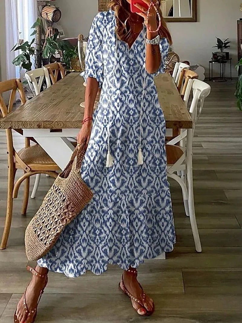 Tayla™ | Sommerkjole med Blomsterprint