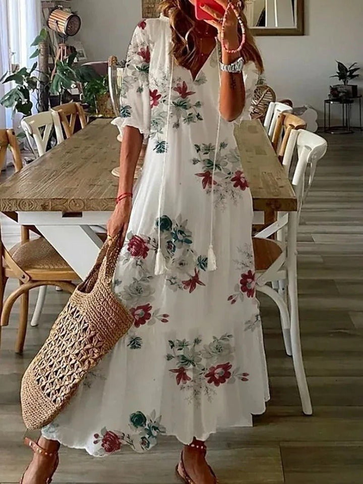Tayla™ | Sommerkjole med Blomsterprint