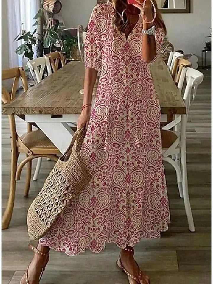 Tayla™ | Sommerkjole med Blomsterprint