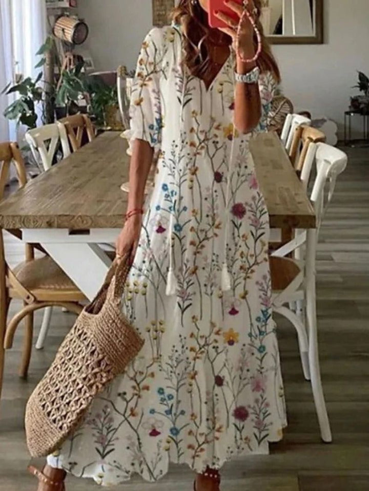 Tayla™ | Sommerkjole med Blomsterprint