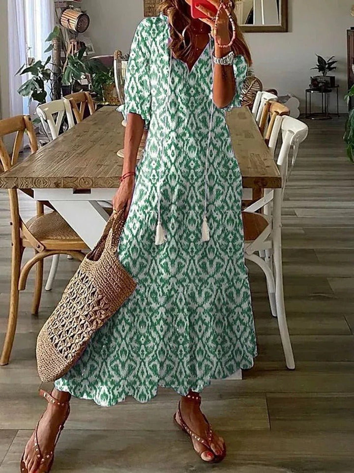 Tayla™ | Sommerkjole med Blomsterprint