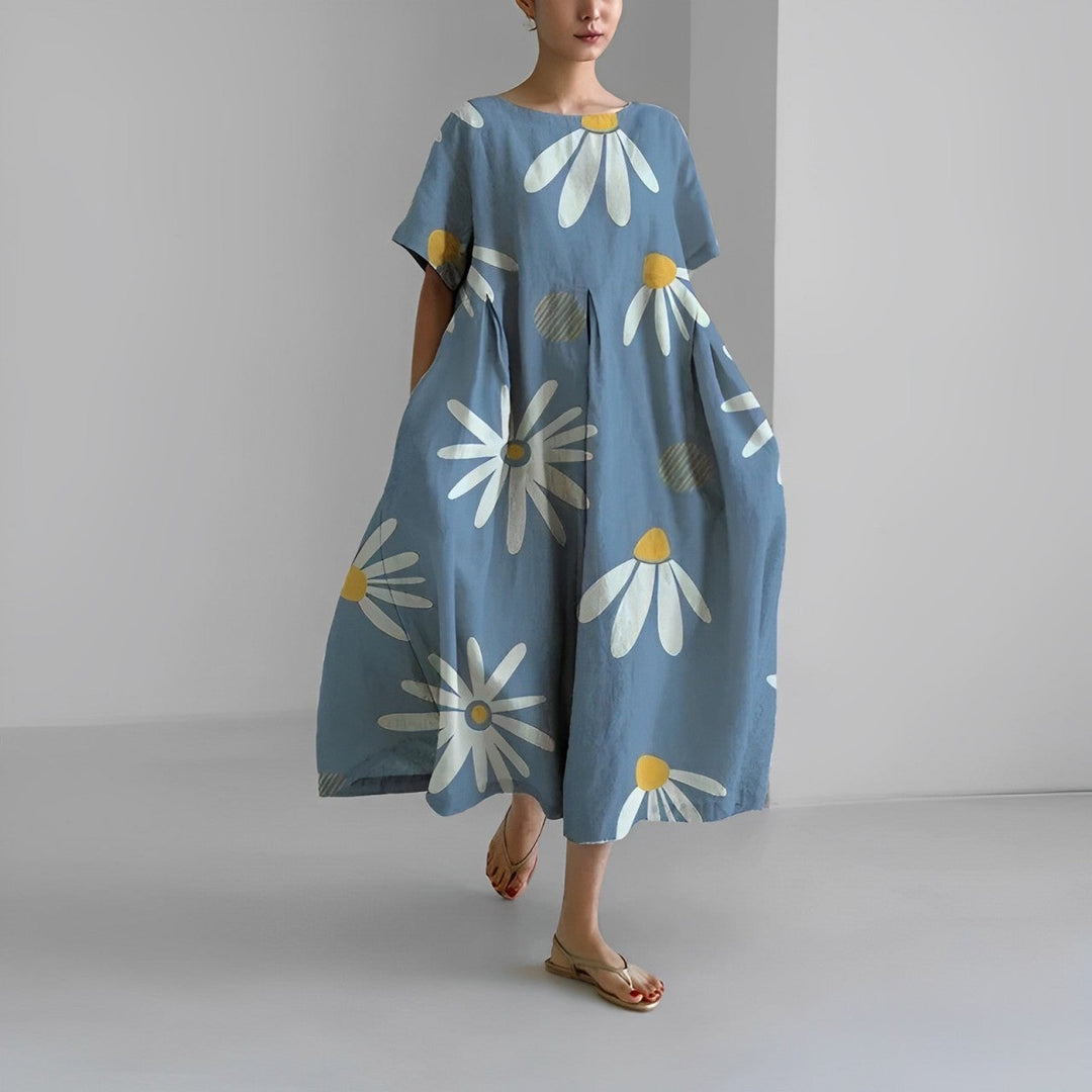 Lilia™ | Printet Kjole Til Damer